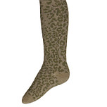 Kindermaillot Olijfgroen met Wildlife print