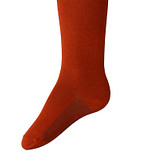 Kindermaillot effen Koper - Donker Oranje/Bruin