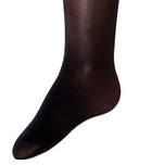 Dikke kinderpanty 80 DEN effen Zwart