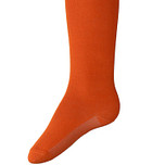 Kindermaillot effen Koper - Donker Oranje/Bruin