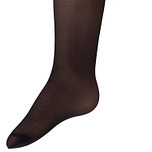 Zwarte Meisjespanty - Effen Kleur - Basic - Ewers