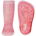 Antislip sokken effen oudroze