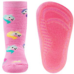Antislipsokken Ewers Kindermaat - Roze met Eenhoorns Pasteltinten - Siliconenzool