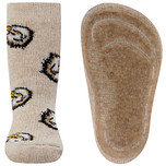 Antislipsok Ewers - Beige/Zandkleur met Zeearenden