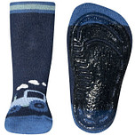 Antislipsok donkerblauw met tractor