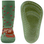 Antislipsok Ewers - Mosgroen met Bruine Eekhoorn en Nootjes