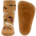 Antislipsokken Beige met Paarden