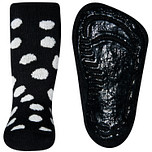 Antislipsok zwart met stippen