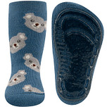 Antislipsloffen Staalblauw met Koala's