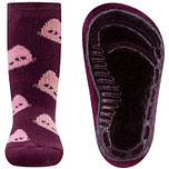 Antislipsok Ewers Roze Poezenhoofden - Pruimpaars