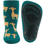 Antislipsloffen Zeegroen met Giraffen