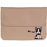 Schoudertasje grijs met hondje "Wo Wo" - 12,5x18cm