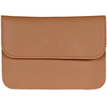 Schoudertasje beige - 12,5x18cm