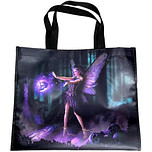 Shopper Boodschappentas Duistere Fee met Schedel Magic - Natasha Faulkner - Originele Licentie - Duurzaam Herbruikbaar - 33x40x18cm