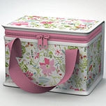 Koeltas/Lunchtas Pink Botanical - julie Dodsworth - Originele Licentie - Duurzaam Herbruikbaar RPET - 16x21x13cm