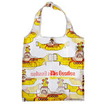 Opvouwbare Boodschappentas - Yellow Submarine - wit