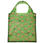 Opvouwbaar tasje Adoramals Aapje - Groen - 39x38cm