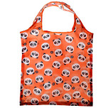 Opvouwbaar tasje Adoramals Panda - Oranje - 39x38cm