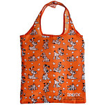 Opvouwbare Boodschappentas - Idefix Oranje - Originele Licentie - Asterix/Dogmatix - 55x37x0,1cm(Tas)/7x8x2cm(Zak)