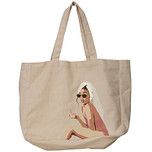 Grote tas - Kylie - Biologisch Katoen - 48x14x42cm