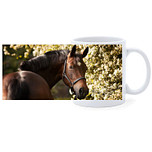 Beker - Bruin Paard - Kijkt achterom