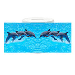 Spaarpot - 3 Dolfijnen in sprong Gespiegeld