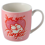 Beker Simon's Cat You are Purrfect - Roze - Porselein  - 300ml