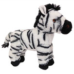 Superzachte Eco Knuffel met geborduurde oogjes - Zebra 20 cm