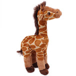 Superzachte Eco Knuffel met geborduurde oogjes - Giraf 25 cm
