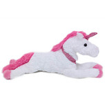 Knuffel Eenhoorn wit 60 cm
