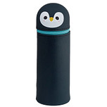 Etui Adoramals Pinguin Staand Siliconen - 18x6x6cm (HxBxD)