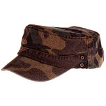 Veldpet Vintagelook Woodland Camouflage Donker 