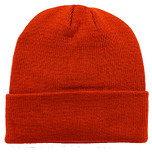 Muts Oranjebruin Effen - Commandomuts - Omslag - Standaard Maat