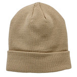 Muts Beige Gemeleerd - Commandomuts - Omslag - Standaard Maat