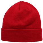 Muts Donkerrood Effen - Commandomuts - Omslag - Standaard Maat