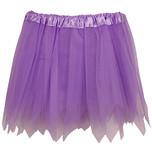 Tutu voor kinderen organza effen lila