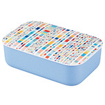 BioLoco Lunchbox PLA - Witte Ruis - Inclusief Splitter - 18,7x12,7x6,5cm