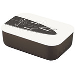 BioLoco Lunchbox PLA - Surfplank - Vaatwasser bestendig - 12x17x5cm