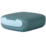 BioLoco Urban Lunchbox Vierkant PLA - Cloudy Sky Donkerblauw - Vaatwasser bestendig - 16x17,5x6cm