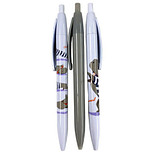 Pennenset van 3 - Hond Bertrand Franse Bulldog - Barks - Gererecycled ABS (RABS)