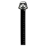 Liniaal Hout - Original Stormtrooper Masker - Zwart & Wit - Centimeter - 15cm