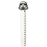 Liniaal Hout - Original Stormtrooper Masker - Wit & Zwart - Centimeter - 15cm