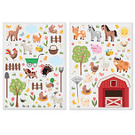 Stickers - Boerderijdieren & Boerderijleven - Scrapbook Hobby DIY Stickervel - 0.6-8.6cm - 118 Stuks