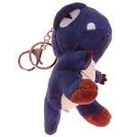 Sleutelhanger/Tashanger Dinosaurus T-rex Blauw - 12x6x4,5cm