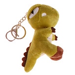 Sleutelhanger/Tashanger Dinosaurus T-rex Groen - 12x6x4,5cm