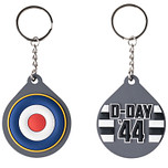 Sleutelhanger PVC RAF Roundel D-Day 44 - Fostex WW2 Series - 5cm