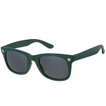 Kinderzonnebril donkergroen met zilverkleurig sterretje 5-8jr - 100% UV cat 3