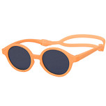 Babyzonnebril - Perzik met rubber hoofdband aan voet 0mnd-12mnd - 100% UV cat 3