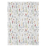 Theedoek Biokatoen - 50x70cm - Watercolour flowers