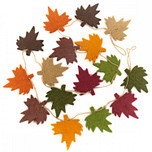 Viltslinger Esdoornblad Herfsttinten - 7,5cm